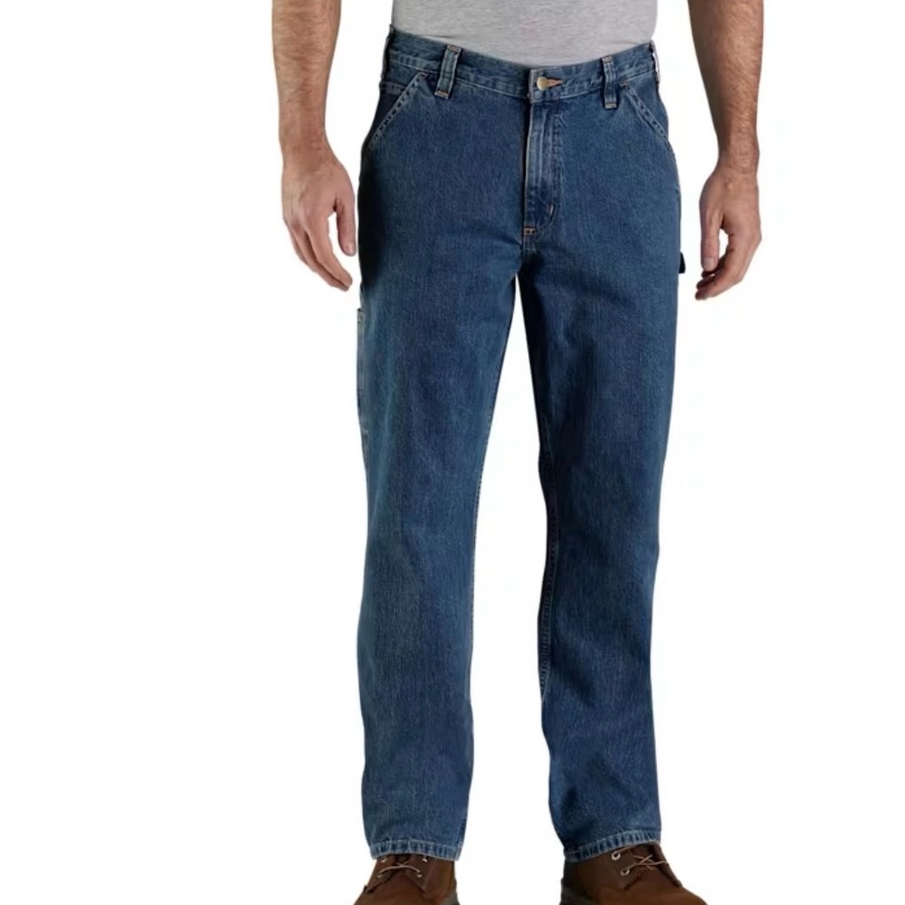 Carhartt Men's Loose Fit Blue Jeans